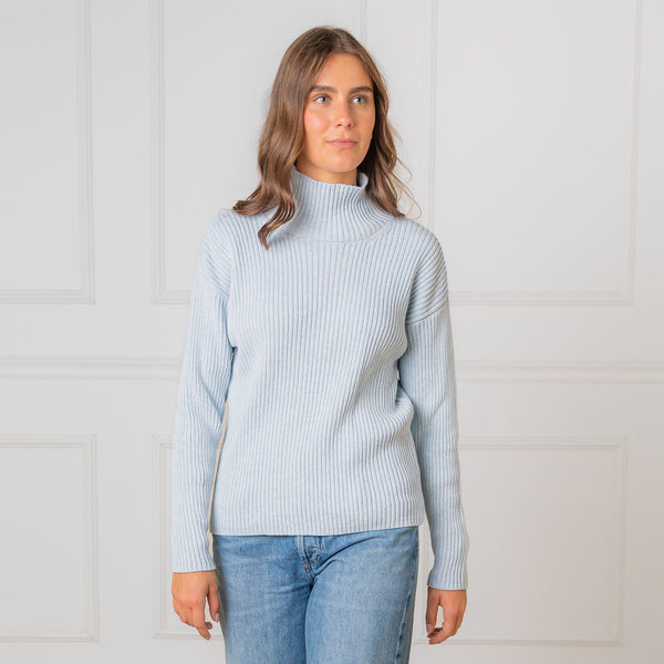 organic-funnel-neck-sweater Sophia's StyleSweaters-1